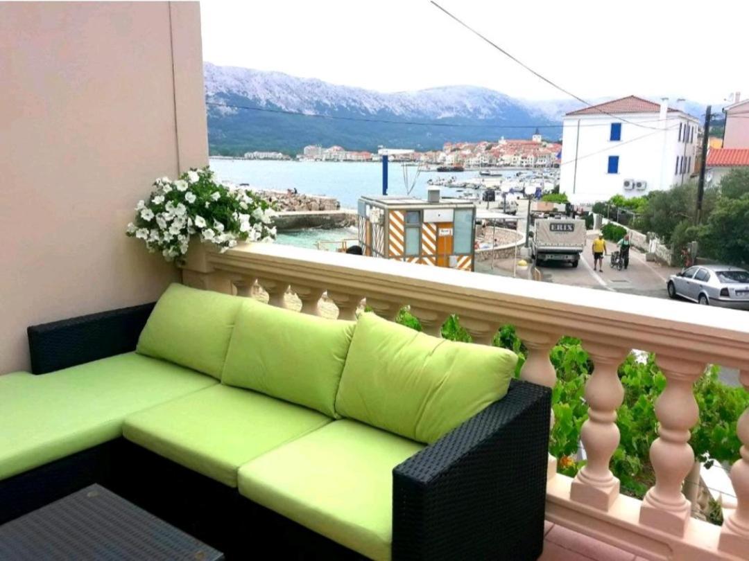Beach Villa Baska Bagian luar foto