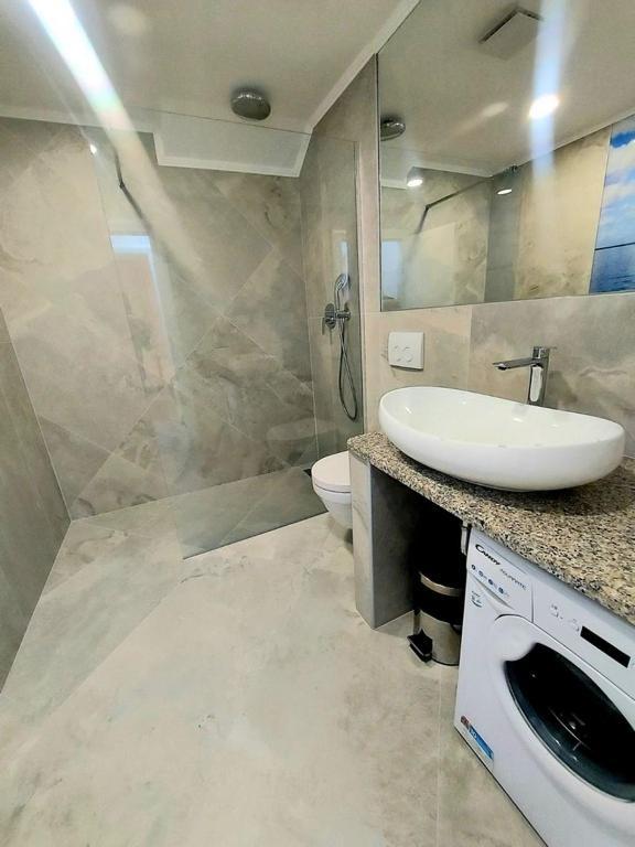 Beach Villa Baska Bagian luar foto
