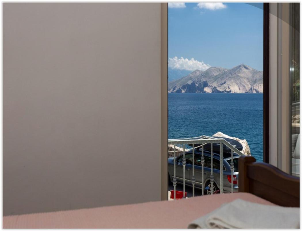 Beach Villa Baska Bagian luar foto