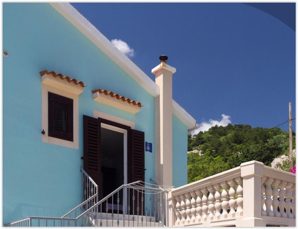 Beach Villa Baska Bagian luar foto