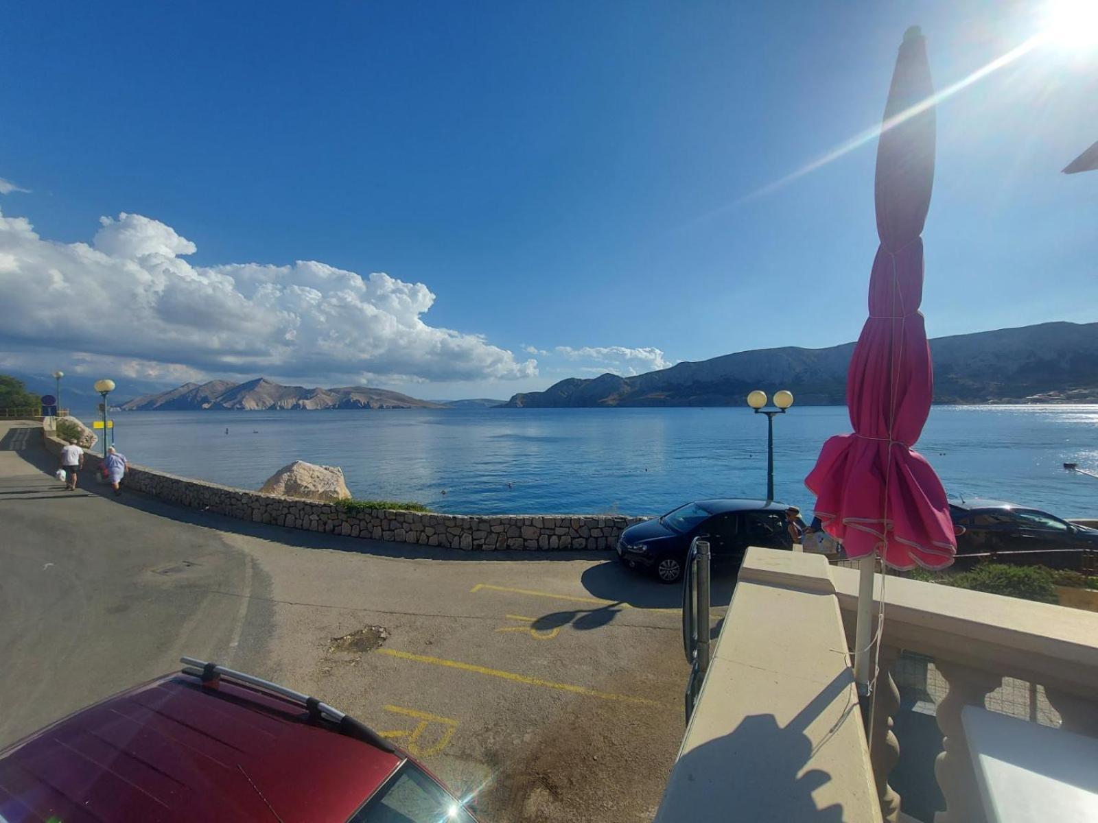 Beach Villa Baska Bagian luar foto